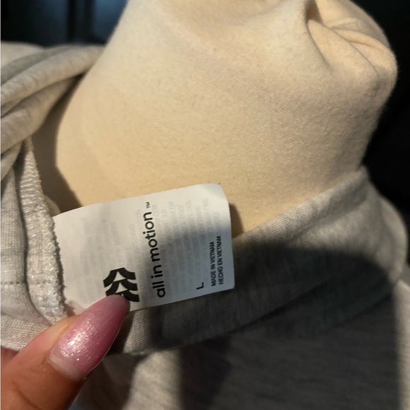 All in Motion Gray Knit Cardigan Sweater - Picture 4 of 4